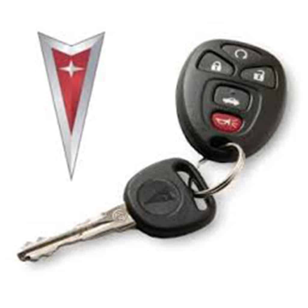 Pontiac Vibe Key Fob Programming